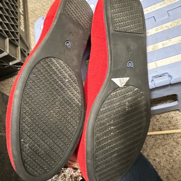 Rothy’s Red comfortable flats in RED sz womens 12 - Picture 4 of 4
